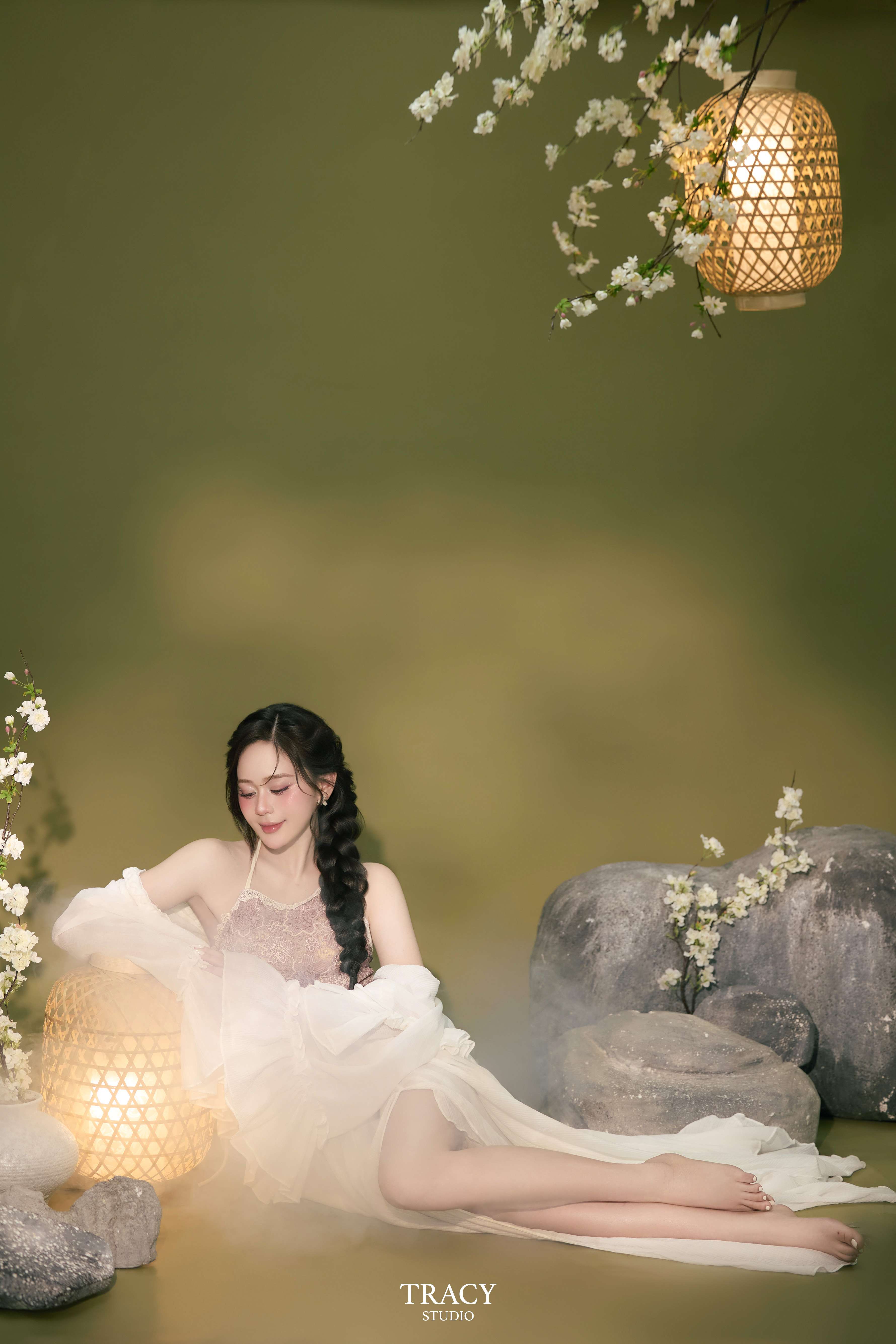 tracy studio chụp concept Tết yếm đào